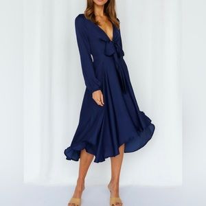 NWT - Hello Molly “Take Fast” Midi Dress, size Med